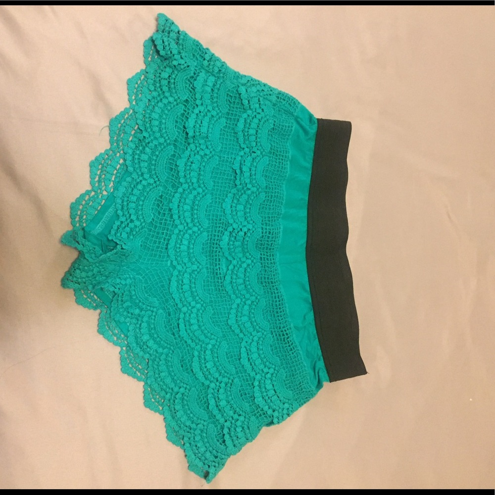 Boutique crocheted shorts